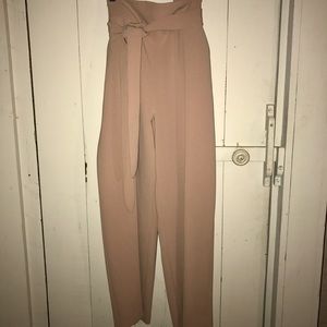 Aritzia Babaton Pale Pink Ankle Dress Pants